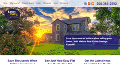 Desktop Screenshot of lowesflatfee.com